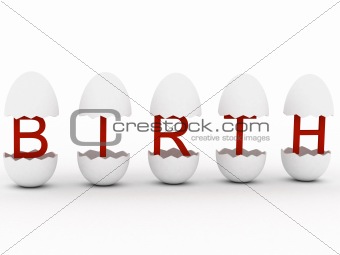 "Birth" in egg
