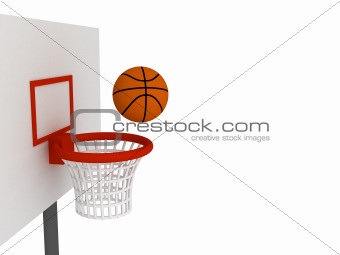 Ball in basket