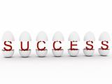 "Success" in egg