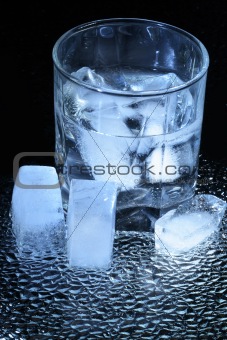 Water with ice