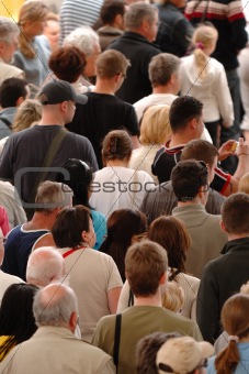 Crowd of people 