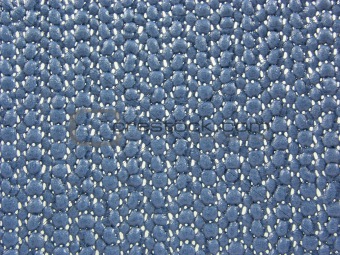 Background blue rubber with a  bubble pattern