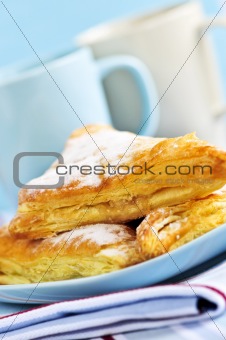 Apple turnovers pastries