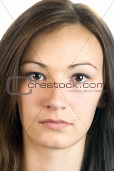 Teenager Close up - Isolated