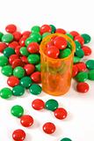Medicine Bottle filled with Candy 