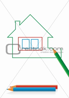 House drawing 3