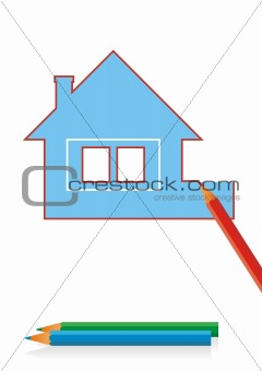 House drawing 4