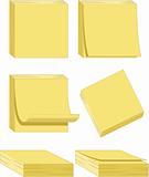 yellow note pads