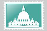 Venice. Postage stamp.