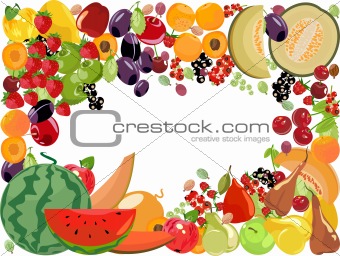 Fruits,vector