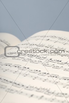 Musical sheet background