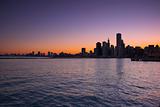 Skyline of the city of Chicago