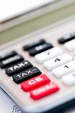 Tax calculator keypad