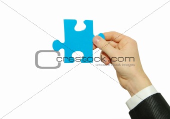  puzzle in hand