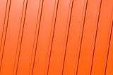 Corrugated orange panel