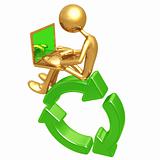 Recycling Networking Online