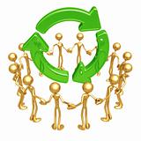 Recycle Unity Circle