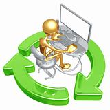 Recycling Online Networking