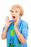 Cellphone Senior Woman - Gossip