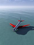 Plane Crash In Sea