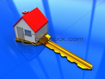 house on key