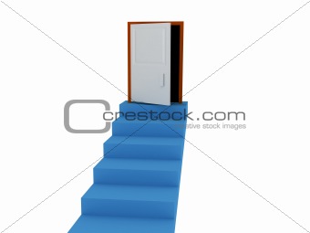 Stairways and Door
