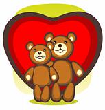 bears and heart