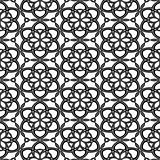 black and white ornament pattern