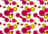 Seamles flower pattern - Vector image