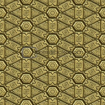 patterned gold background