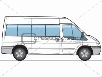 Minibus Vector