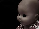 Dark series - vintage spooky doll