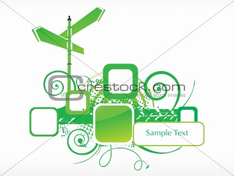 abstract funky vector background for text5