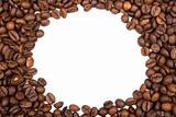 Background with coffee beans