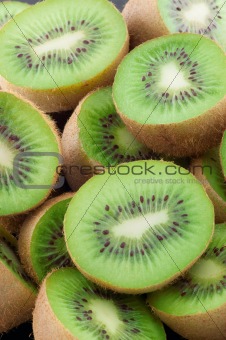 Food Kiwi Fruit slices.