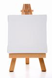 single white painting canvas