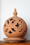 Lamp ceramic clay