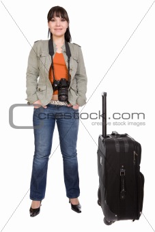 traveling woman