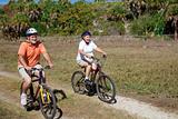 Senior Couple on Bike Ride