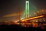 South Bridge at Night, Kiev, UA