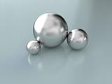 metal spheres