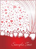 valentines shining heart, banner78