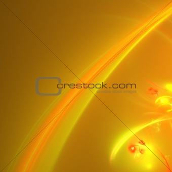 Abstract background. Yellow - orange palette.