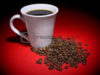 Coffee and beans