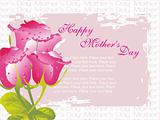 pink rose background with sample text