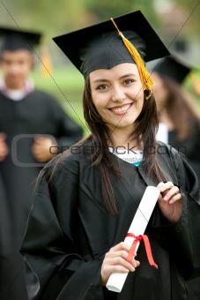 Graduation portrait 