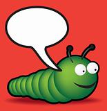 caterpillar speech bubble