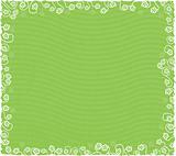 Spring Floral Background - Easily removed stripes, if you like