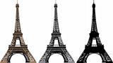 Vector illustration of Eiffel Tower