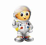 Spaceman Character Astronaut